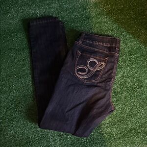 South Pole Women's Skinny Jeans - Dark Blue